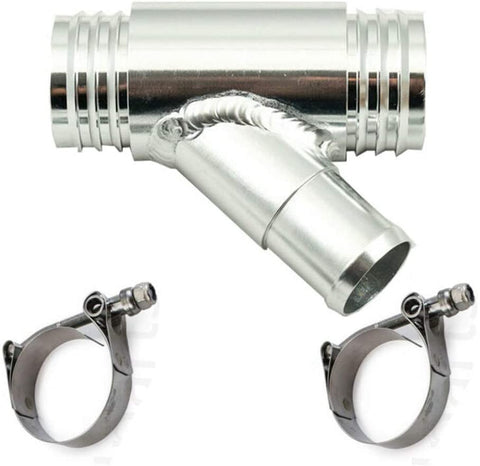 OzCoolingParts 13-17 Dodge Ram Cummins Coolant Pipe, Billet Dual Radiator Coolant Y-Pipe For 2013-2017 2014 15 16 Dodge Ram Cummins 6.7L