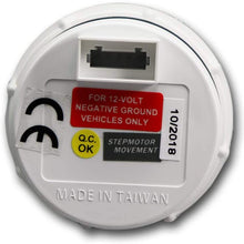 MOTOR METER RACING Electronic Fuel Level Gauge 2" LED Backlit White Amber Waterproof Pin-Style Install