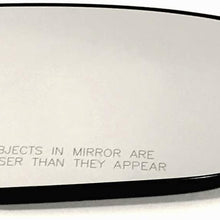 VAM Fits 15-18 Murano 14-19 Rogue 17-19 Pathfinder Right Pass Mirror Glass w/Holder
