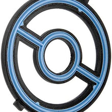 APDTY 028216 Engine Oil Cooler Adapter Gasket Fits Select 2005-2013 Ford Escape, Transit Connect/Mazda 6, CX-7, Tribute/Mercury Mariner (Replaces 1S7Z6A642AAA, LF02-14-700)