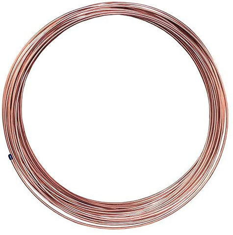 4LIFETIMELINES Copper-Nickel Brake Line Tubing Coil - 3/16 Inch, 100 Feet