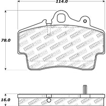 StopTech 309.07370 Sport Brake Pads with Shims and Hardware