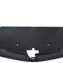2013-2018 Cadillac Ats Radiator Support Cover[Sight Shield]; Fits 13-15 Ats Sedan; 15-18 Ats Coupe; Made Of Pp Plastic Partslink GM1224117