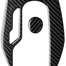 for Camaro Real Carbon Fiber Gear Shift Cover Trim for Chevrolet Camaro 2017-2020 Accessories 2pcs