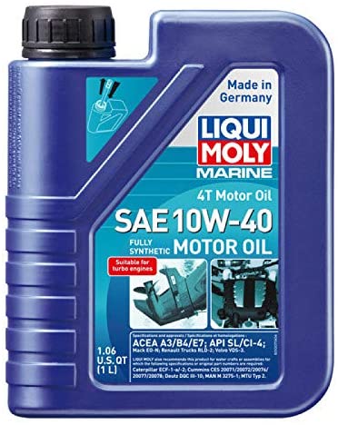Liqui Moly Marine 4T Motor Oil SAE 10W-40 1L. 20506
