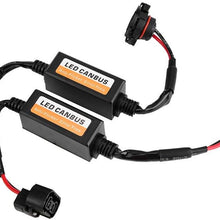 Akozon LED Canbus Decoders 2pcs Warning Error Canceller H-16/5202 Anti-flicker Resistor