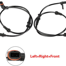 cciyu 2PCS ABS Wheel Speed Sensor, Left+Right+Front ABS Sensor ALS1860 5S11029 fit for 2010-2013 Mercedes-Benz C200, 2007-2009 Mercedes-Benz C230, 2010-2013 C250, 2013 Mercedes-Benz C180