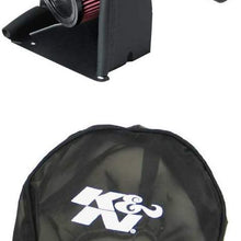 K&N 69-3514TTK Performance Air Intake System with Black Air Filter Wrap