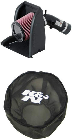 K&N 69-3514TTK Performance Air Intake System with Black Air Filter Wrap