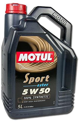 Motul 102716-4 Sport 5w50 Case 4x5Liter, 676.2 Fluid_Ounces