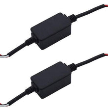 labwork 2X H13 9008 LED Headlight Kit Canbus Decoder Anti-Flicker Resistor Relay Adapter