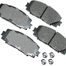 Akebono ACT1184 Proact Ultra Premium Ceramic Disc Brake Pad kit