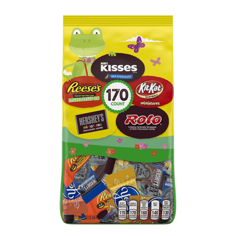 Hershey's, Easter Egg Hunt Chocolate Candy Assortment, 170 Ct