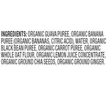 (6 Pouches) Plum Organics, Organic Toddler Food, Mighty 4, Guava, Banana, Black Bean, Carrot, Oat, 4oz