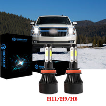 H11 LED Headlight Kit Low Beam Bulb Super Bright Fit For chevy Silverado 08-2015