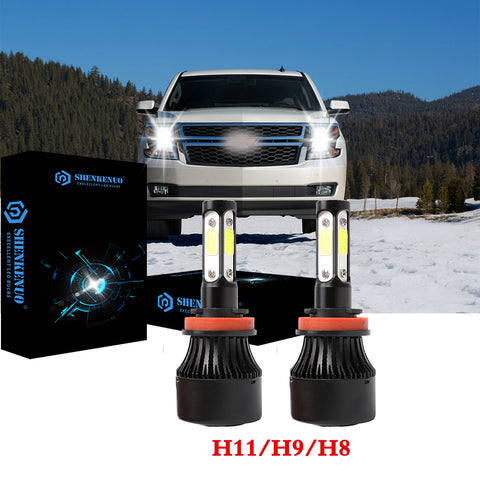 H11 LED Headlight Kit Low Beam Bulb Super Bright Fit For chevy Silverado 08-2015