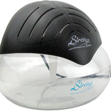Sirena Twister Air Purifier (Black) - Freshener and Deodorizer, LED Illumination