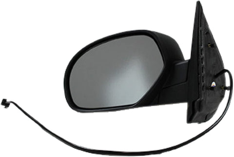 Dorman 955-1482 Driver Side Power Door Mirror - Heated/Folding for Select Cadillac/Chevrolet/GMC Models, Black