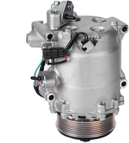Air Conditioning Compressor, Iron AC Air Compressor 38800RZYA010M2 for Honda CR-V 2.4L 2007 2008 2009 2010 2011 2012 2013 2014 2015