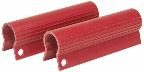 RITE-HITE Motor Stabilizing Clips - Red, for Use with Motor Trailering Device, Keeps Motor from Rocking Side to Side While Trailering Down The Road, Comes with 2 in The Package