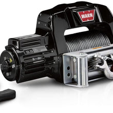 WARN 97550 9.5cti Series 12V Electric Winch with Steel Cable Rope: 5/16" Diameter x 125' Length, 4.75 Ton (9,500 lb) Pulling Capacity
