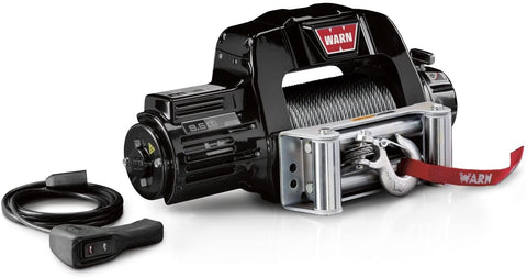 WARN 97550 9.5cti Series 12V Electric Winch with Steel Cable Rope: 5/16