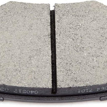 Ceramic brakes Pads,OCPTY Quick Stop Front Rear Brake Pad fit for 2011 2012 2013 2014 Ford Edge,2011 2012 2013 2014 2015 Lincoln MKX