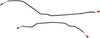The Right Stuff Detailing XRA6902 '69 - '73 All Cars - Rear Axle Brake Lines, 2 Pcs