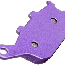 ECCPP FA174 Brake Pads Front and Rear Carbon Fiber Replacement Brake Pads Kits Fit for 2007 2008 2009 2010 2011 2012 2013 2014 Yamaha YZF R1