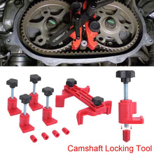 5Pcs/Set Universal Dual Cam Clamp Camshaft Locking Tool Kit, Car Auto Sprocket Gear Engine Timing Tool Set