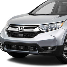 DNA Motoring FL-ZTL-276-CH Clear Driving Fog Light Lamps w/Bezels+Switch