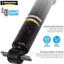 Maxorber Full Set of 4 Shocks Struts Absorber Kit Compatible with Chevrolet Silverado 1500 1993-2006 Replacement for Chevrolet Silverado 1500 Classic 2007 Shock Absorber 344380 344365