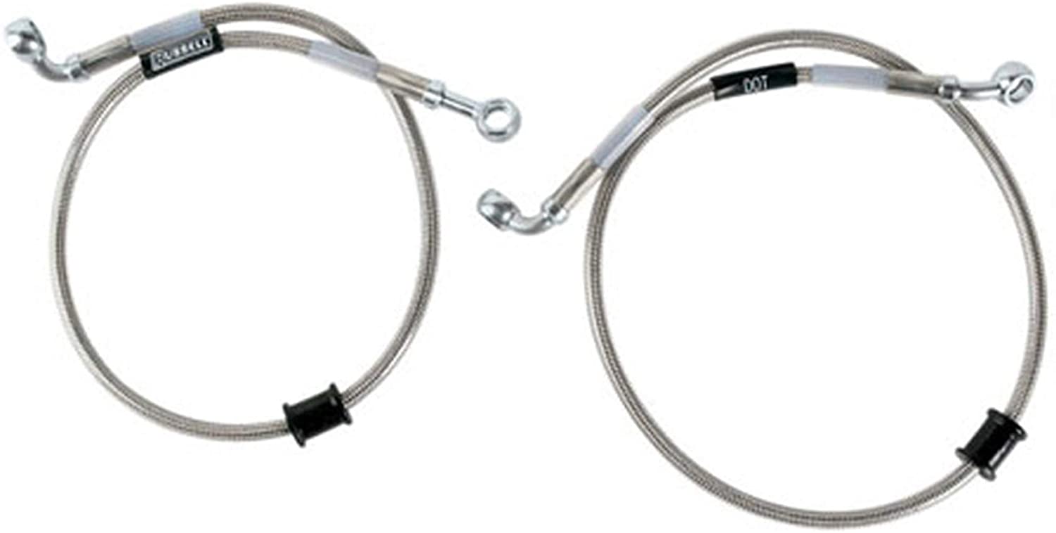 Cycleflex Brake Lines Two-Line Race Kit Fits 2004-2005 Suzuki GSX-R600