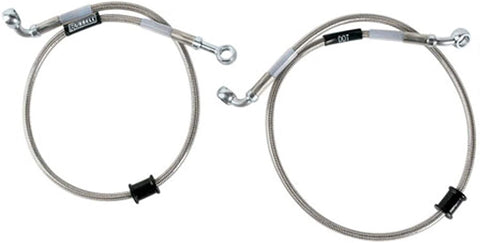 Cycleflex Brake Lines Two-Line Race Kit Fits 2004-2005 Suzuki GSX-R600