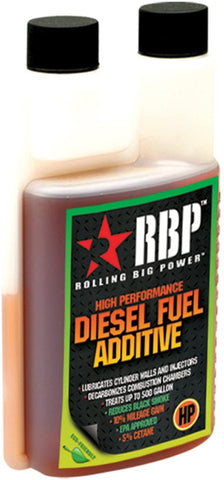 RBP RBP-80001HP 16 oz. High Performance Fuel Additive with Cetane for All Diesel Engines