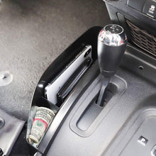 Savadicar GearTray Gear Shifter Console Side Storage Box Manual Transmission Side Organizer Tray for 2011-2018 Jeep Wrangler JK JKU, Interior Accessories, Black