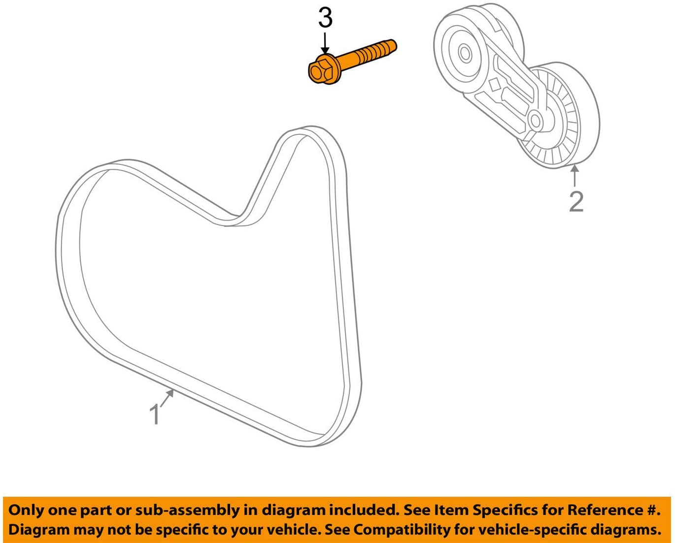 Genuine GM Bolt Part# - 11588745