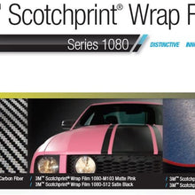 3M 1080 CFS12 Carbon Fiber Black 5ft x 1ft W/Application Card Vinyl Vehicle Car Wrap Film Sheet Roll