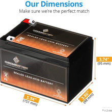 Chrome Battery 12V 12AH lead_acid_battery