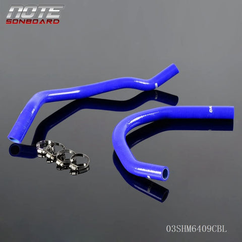 Silicone Radiator Hose Coolant Pipe Kit Clamps For YAMAHA BANSHEE YFZ350 YFZ 350 1982-2006 Blue