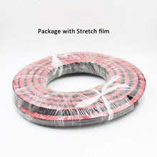 Kaixuan KX Automotive Universal New Weather Stripping EPDM Rubber Seal Strip D-Shape Self Adhesive Car Truck Door Window Weather Strip Soundproof Noise Insulation Sealing (20 FT(6M))