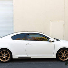 Extreme Online Store for 2005-2010 Scion tC Gen 1 | EOS Visors in-Channel Style JDM Smoke Tinted Side Vents Window Deflectors Rain Guard