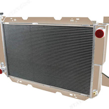 CoolingSky 4 Row Full Aluminum Radiator for 1985-1997 Ford F-150 F-250 F-350 Truck 5.0 5.8 7.5丨Bronco V8