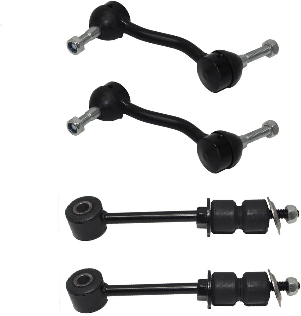 Detroit Axle- 4pc Front and Rear Sway Stabilizer Bar Kit for 1993 1994 1995 1996 1997 Ford Thunderbird Mercury Cougar