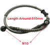 TC-Motor 510mm Rear Hydraulic Brake Line Hose For 50cc 70cc 90cc 110cc 125cc 140cc 150cc 160cc 180cc 190cc Chinese Dirt Pit Bike Stomp Demon X WPB Orion M2R Lucky MX Thumpstar Explorer Braaap Atomik