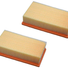 2X Flat Filter For Karcher Vacuum Cleaner NT 65/2 Eco NT 65/2 Ap NT 72/2 Eco NT