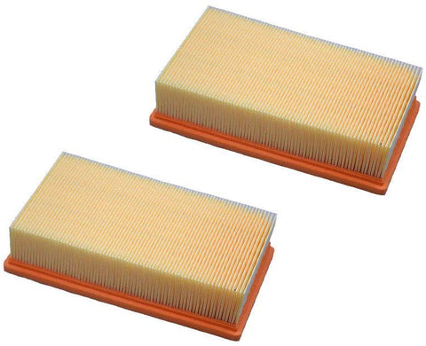 2X Flat Filter For Karcher Vacuum Cleaner NT 65/2 Eco NT 65/2 Ap NT 72/2 Eco NT