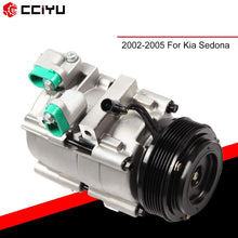 cciyu AC Compressor and A/C Clutch for Kia Sedona 3.5L 2002-2005 CO 10973C Auto Repair Compressors Assembly