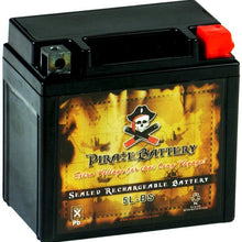 YTX5L-BS Replacement Motorcycle Battery - Rechargeable High Performance - AGM - Sealed Maintenance Free - Pirate Battery
