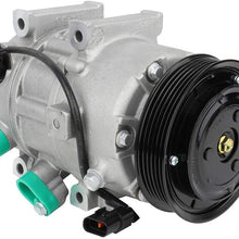 INEEDUP AC Compressor and A/C Clutch for 2011 for Hyundai for Sonata 2.0L CO 11218C